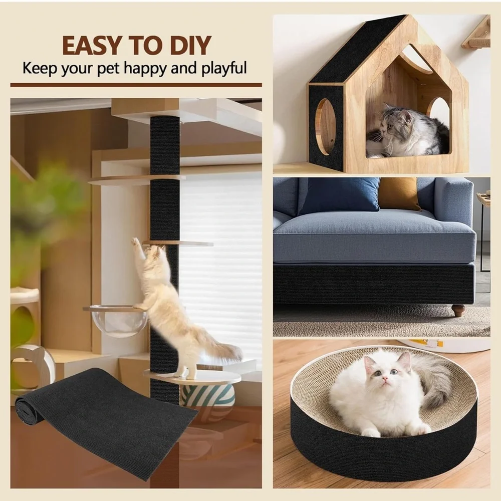 Black Cat Scratch Protector for Furniture NWT